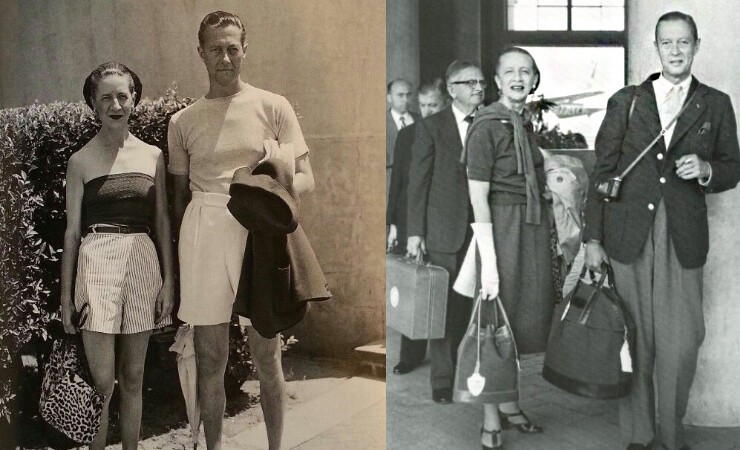 Diana Vreeland with husband