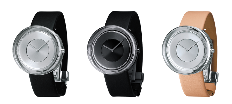 glass watch by issey miyake