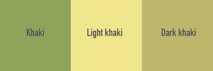 khaki