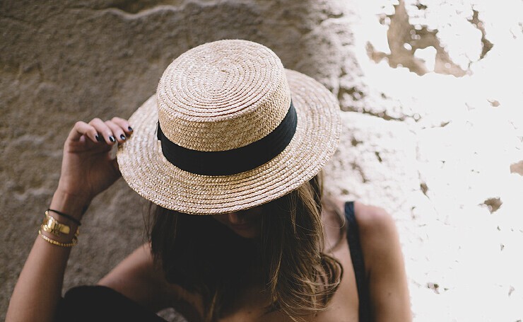 canotier hat
