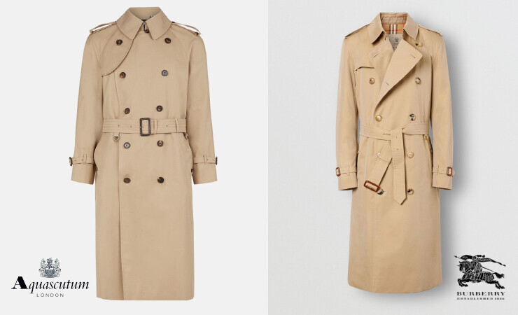 first trench coat