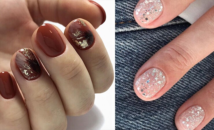 Sparkles nails