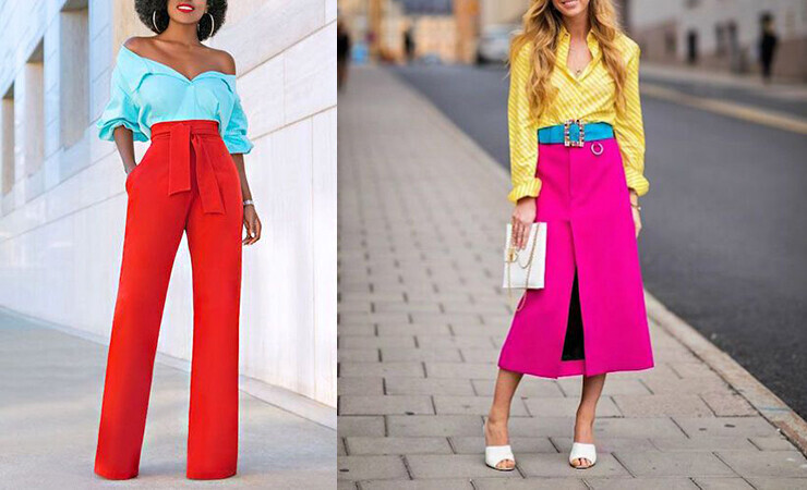 color blocking trend