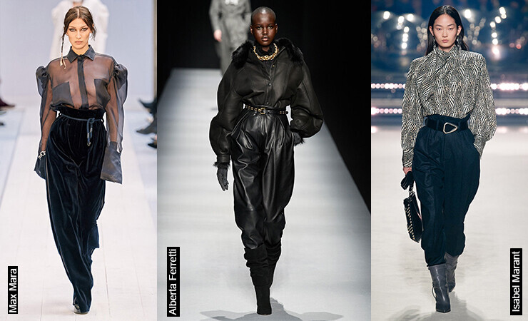 high waist trousers
