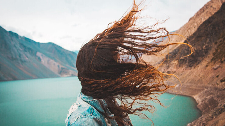 wind hair