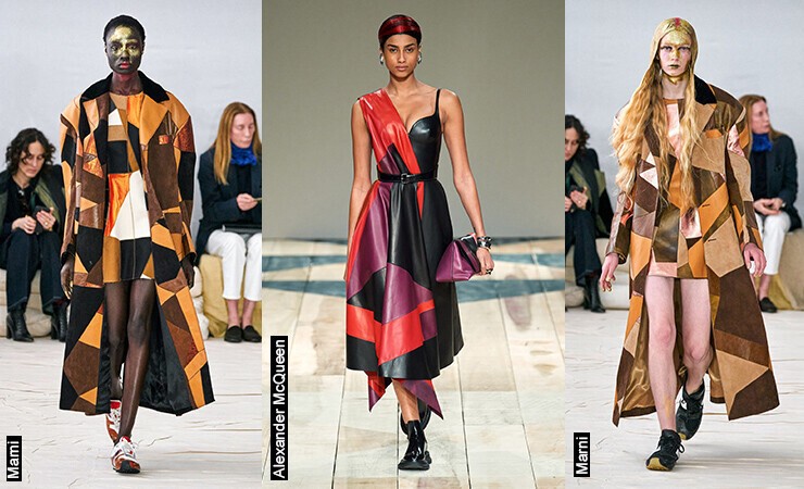 Leather Patchwork