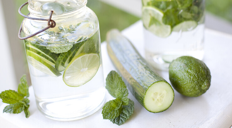 cucumber water