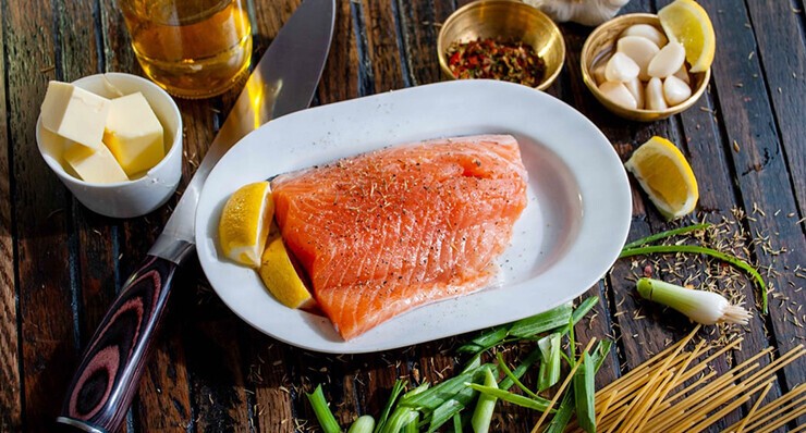 salmon food