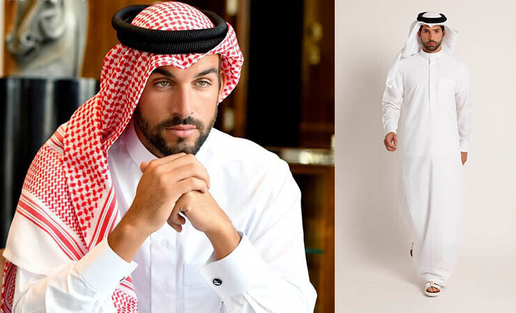 arab male fashion