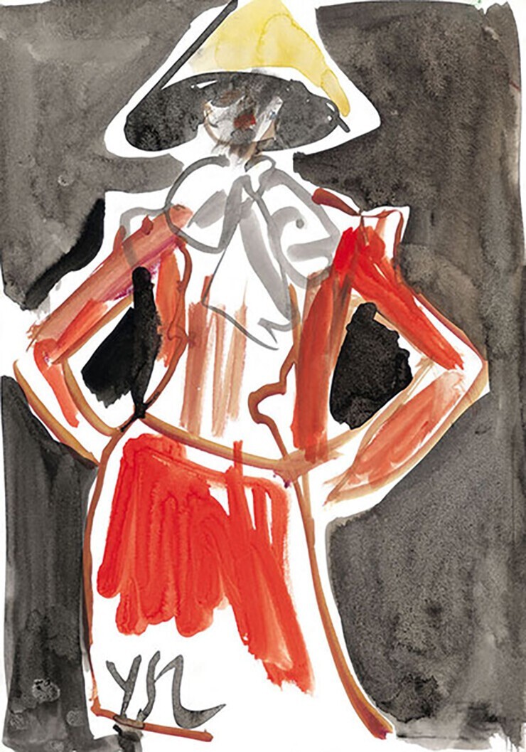 David Downton illustration