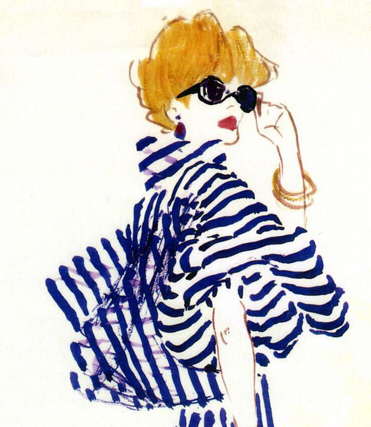 Rene Gruau illustration
