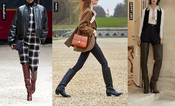 Tucked Boots