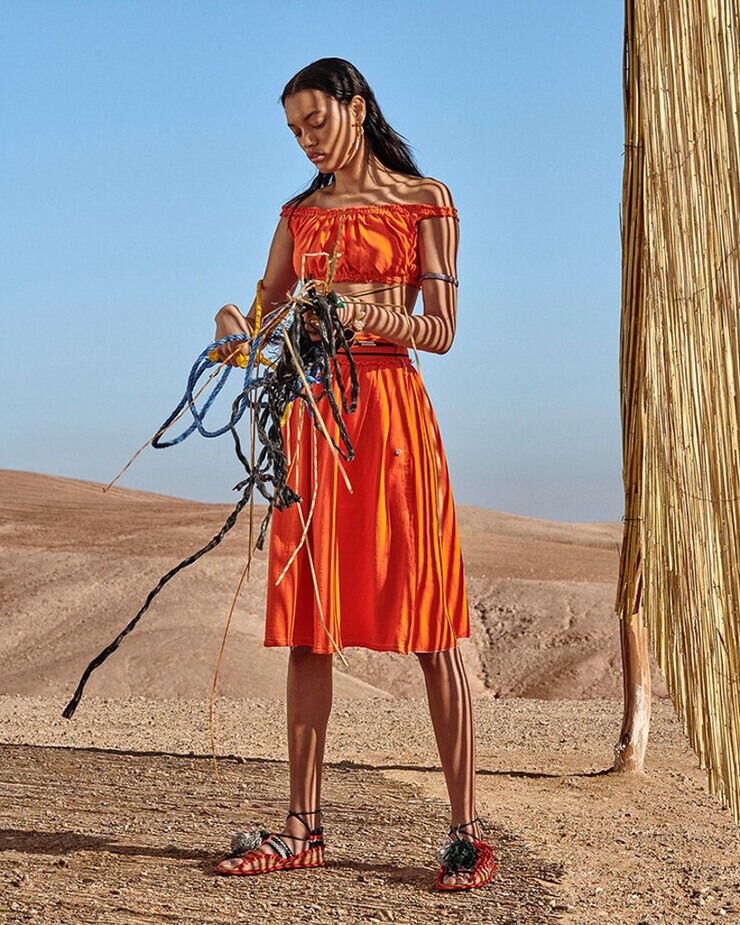 Lameka Fox modelo