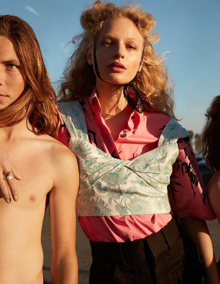 Frederikke Sofie modelo