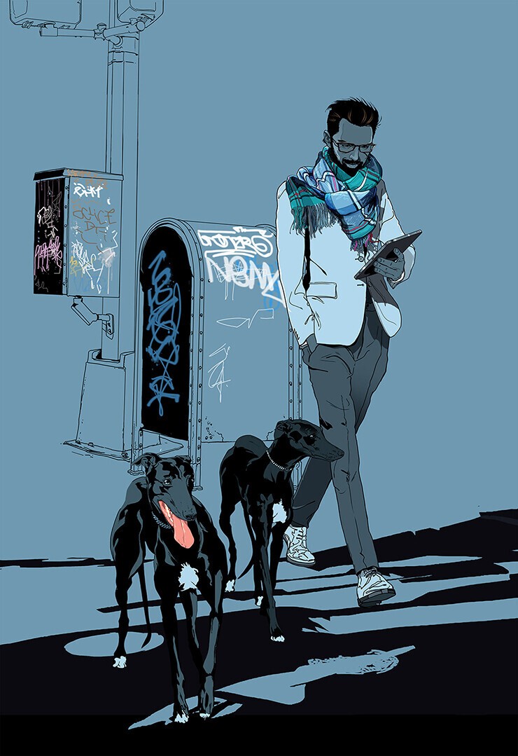 Gavin Reece illustrator