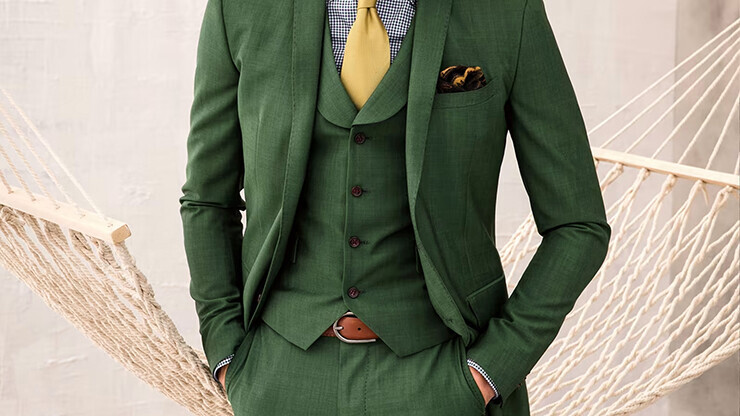 buttoned vest