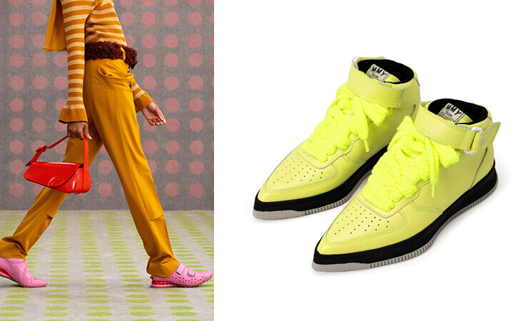 Pointed Toe Sneakers