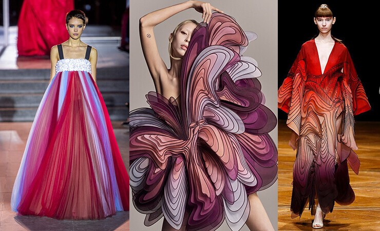 Gradient Colored Clothing