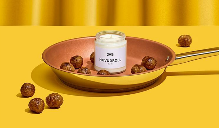 ikea meatball candle