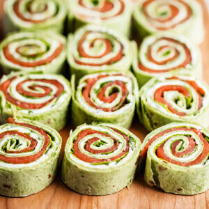 Savory Salmon Swirls