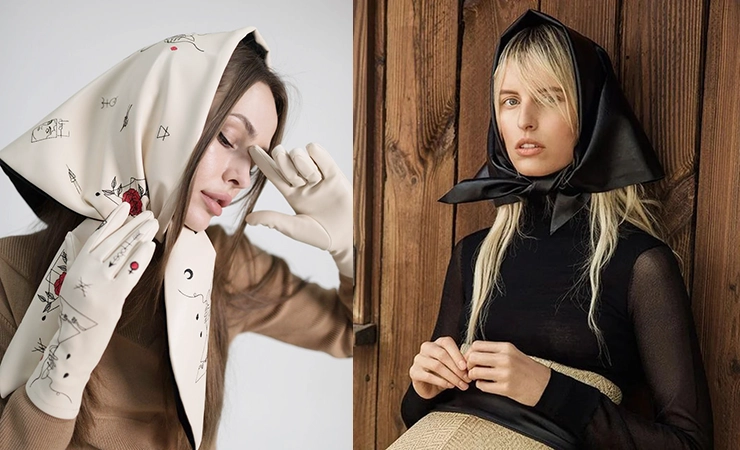 Leather Headscarves trend