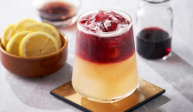 New York Sour cocktail
