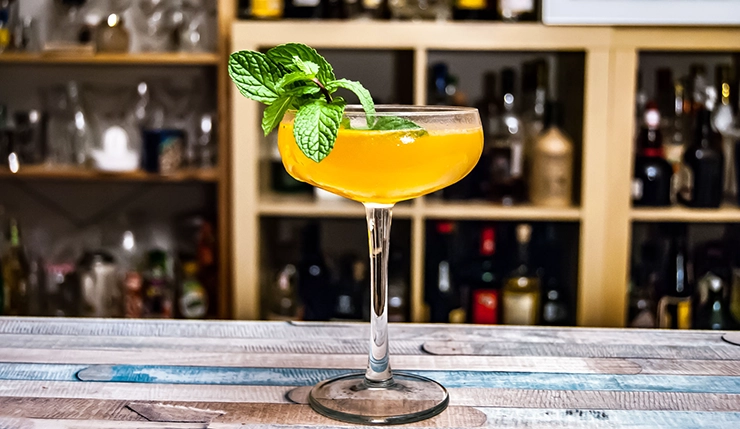 Old Cuban cocktail