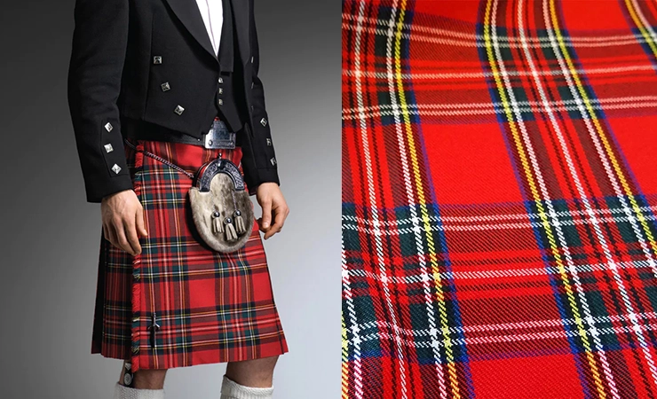 Royal Stewart plaid