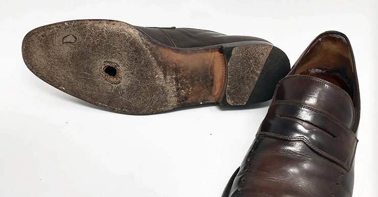 shoe resole needed
