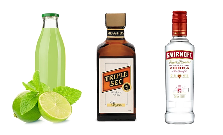 Kamikaze cocktail official recipe