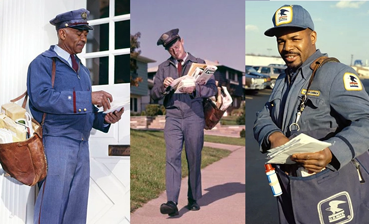 mail service uniform fashion