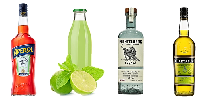 Naked and Famous cocktail