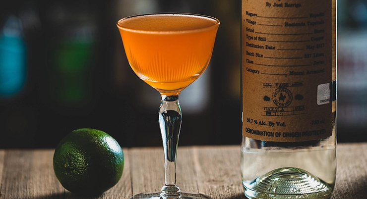 Naked and Famous cocktail