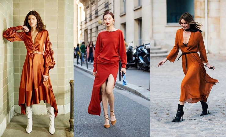 Terracotta Shade Dresses