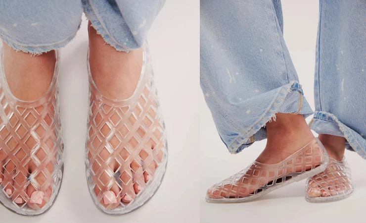 jelly shoes