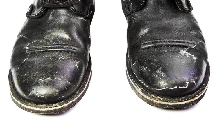 Salt Stains on Footwear