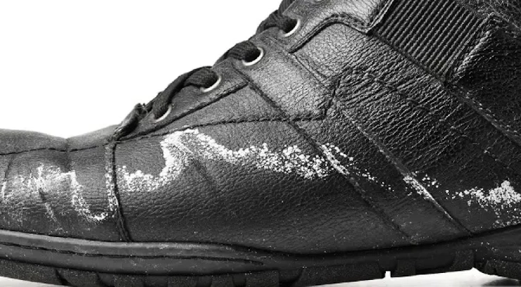 Salt Stains on Footwear