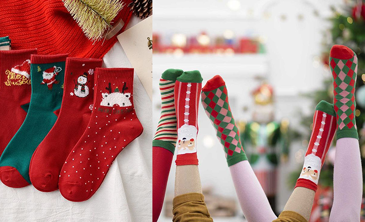Christmas Elements in Everyday Outfits