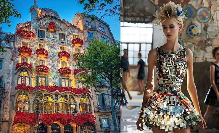 Antoni Gaudi fashion