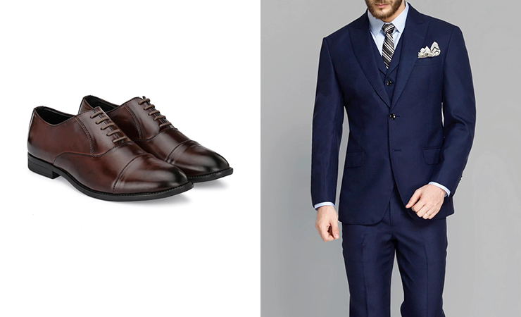shoes and suit match