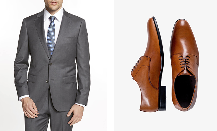 shoes and suit match