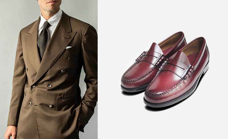 shoes and suit match