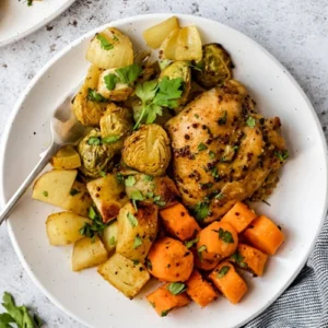 Honey and Curry Chicken With Vegetables