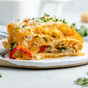 Pumpkin Lasagna With Vegetables