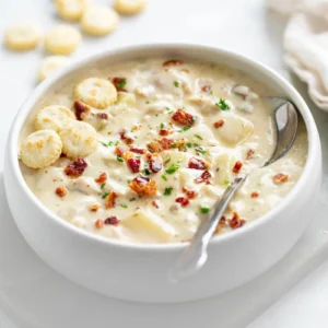 Clam Bisque Soup recipe