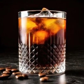 Black Russian cocktail