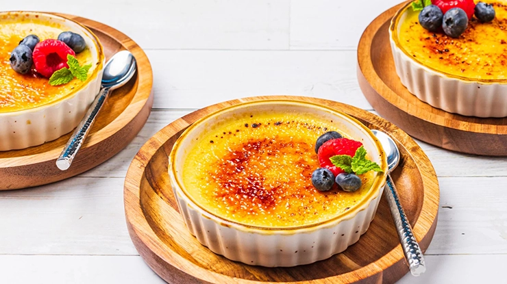 Crème brûlée is