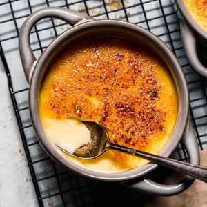 Crème brûlée is