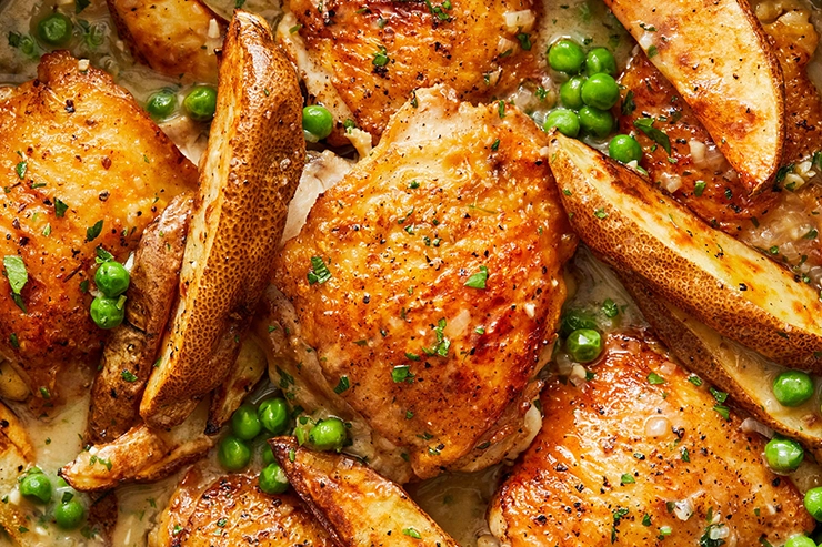Spanish Garlic Chicken recipe