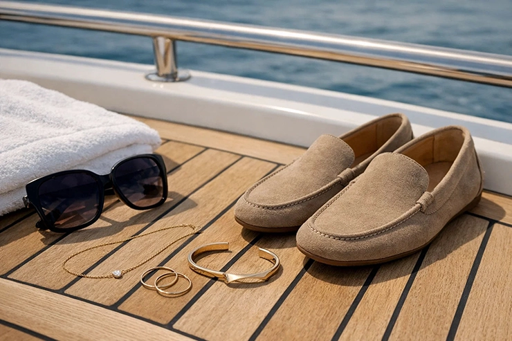ropa de yate lujo